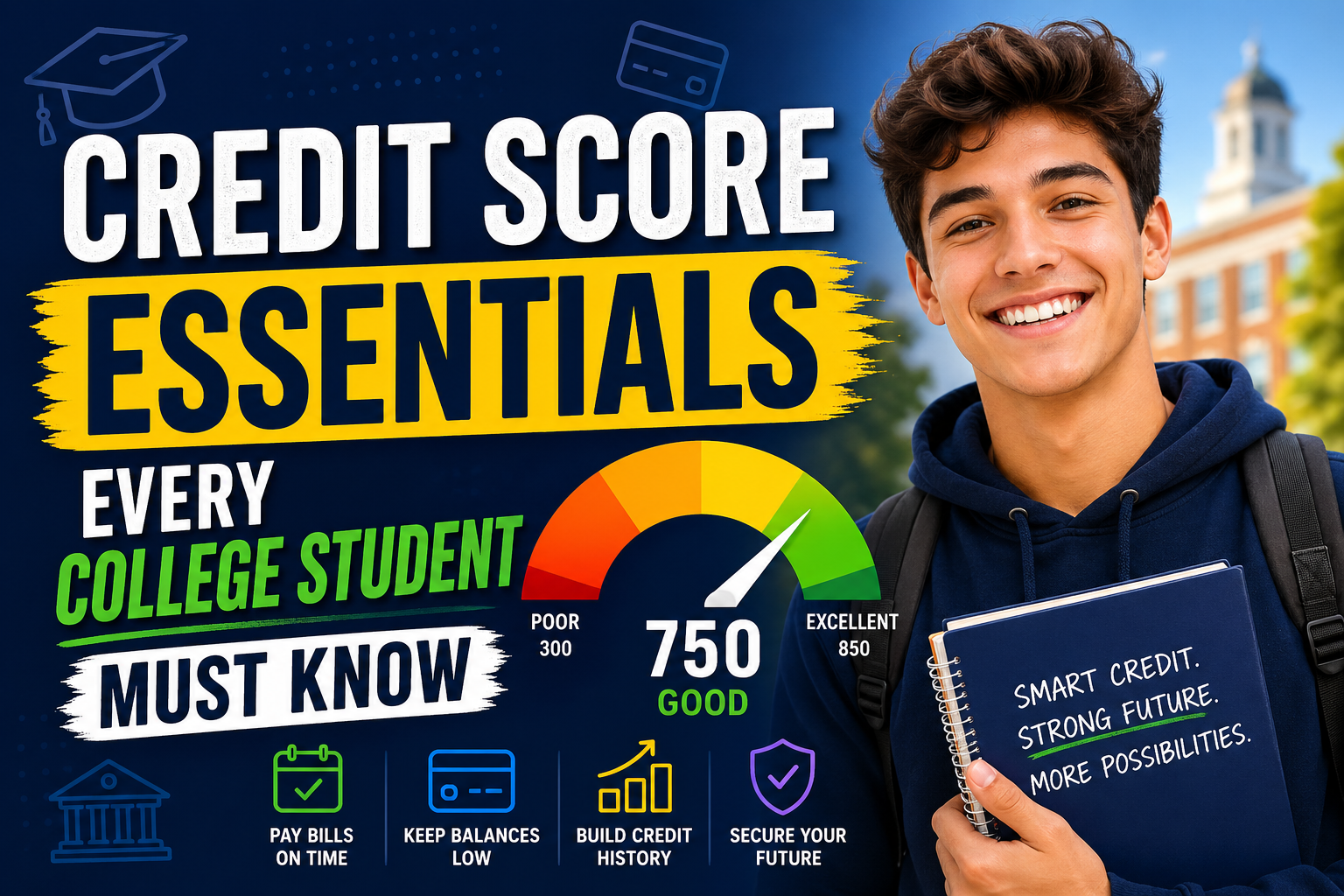Credit Score Essentials Every College Student Must Know